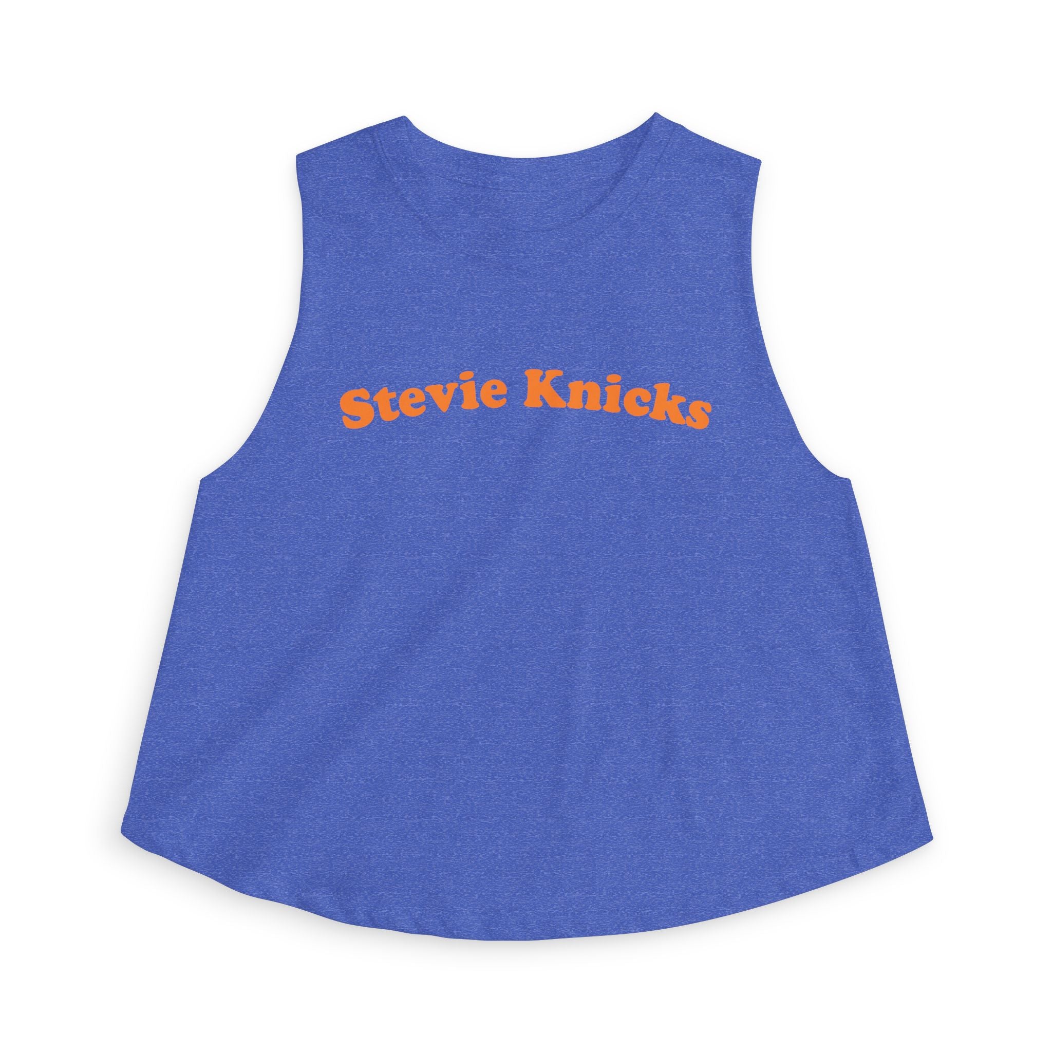 Stevie Knicks Blue Crop